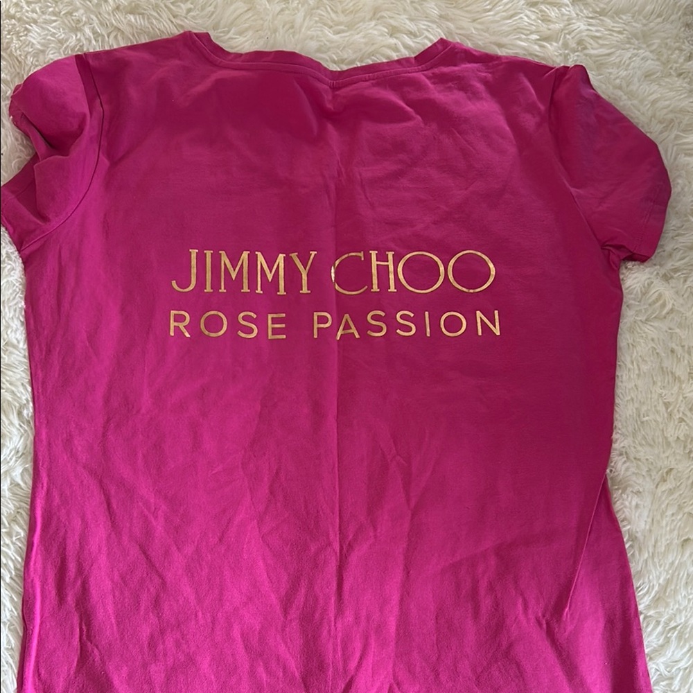 Jimmy Choo Pink T-Shirt size 2 Xl
